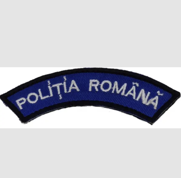 Set of Embroidered POLITIA Patches