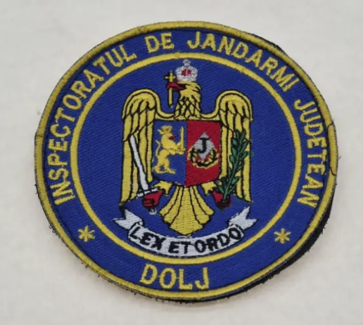 Inspectoratul de Jandarmi Judetean Dolj Embroidered Patch with Velcro