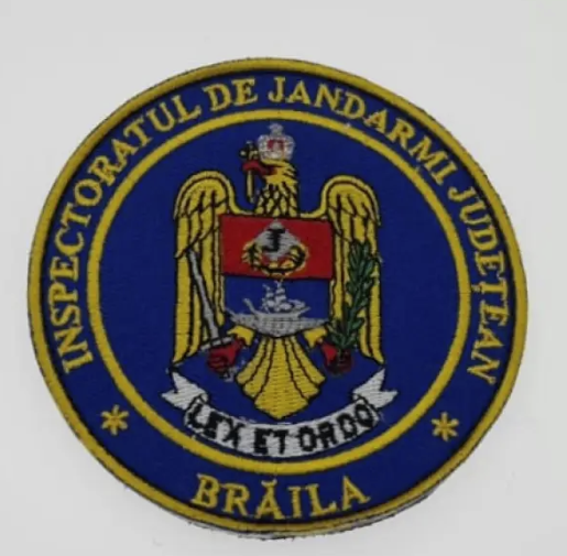 Inspectoratul de Jandarmi Judetean Braila Velcro Emblem