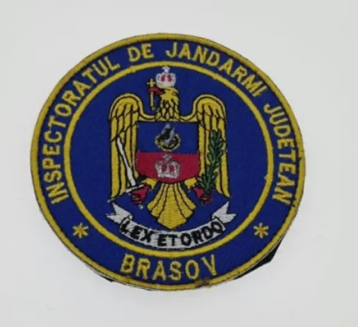 Inspectoratul de Jandarmi Judetean Brasov Embroidered Patch with Velcro
