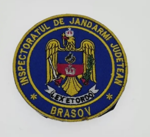 Inspectoratul de Jandarmi Judetean Brasov Embroidered Patch with Velcro