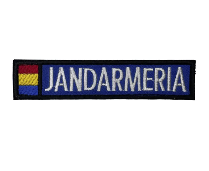Jandarmeria Rectangular Patch with Tricolor