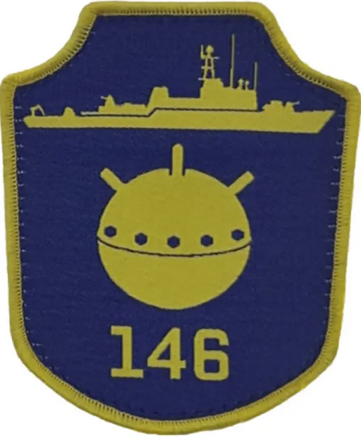 Divizionul 146 Naval Minesweeper Patch with Velcro