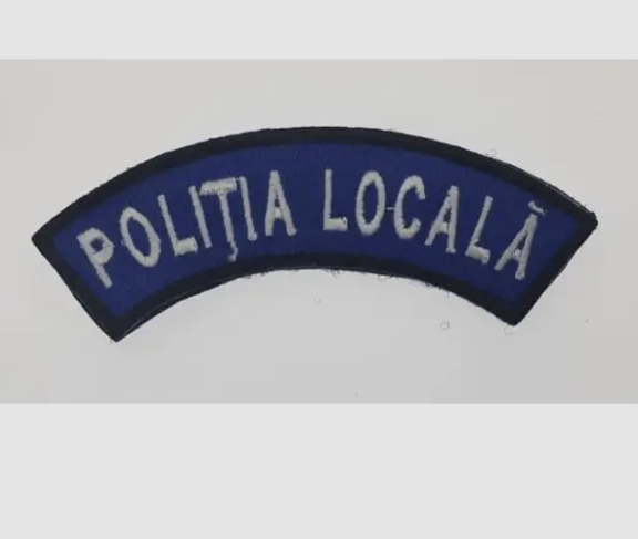 Politia Locala Semi-Round Patch with Velcro