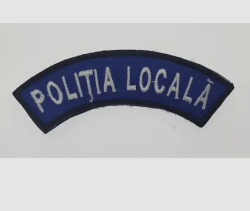 Politia Locala Semi-Round Patch with Velcro