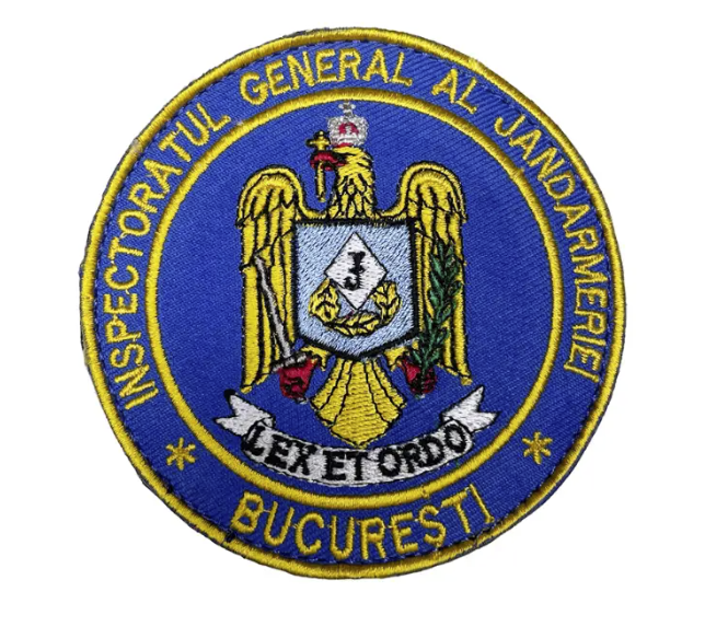 Round Badge Inspectoratul General Jandarmeria Bucuresti