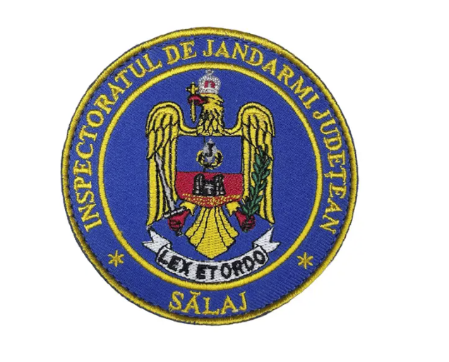 Inspectoratul de Jandarmi Salaj Embroidered Round Patch