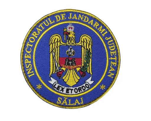 Inspectoratul de Jandarmi Salaj Embroidered Round Patch