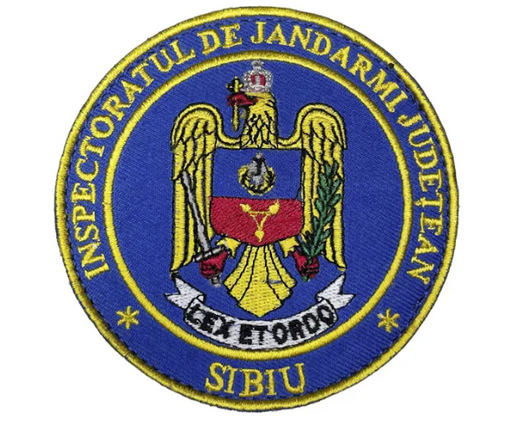 Round Patch Inspectoratul de Jandarmi Județean Sibiu