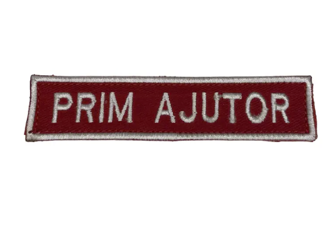 SMURD First Aid Embroidered Patch