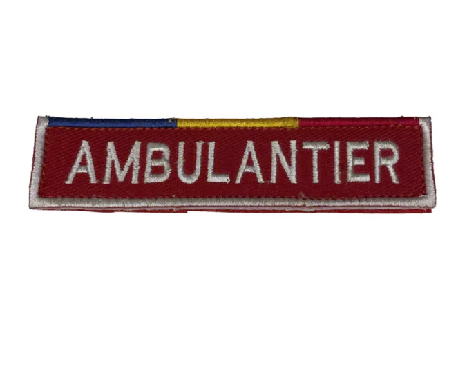 SMURD Tricolor Patch Ambulantier