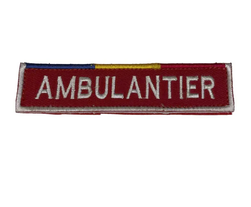 SMURD Tricolor Patch Ambulantier