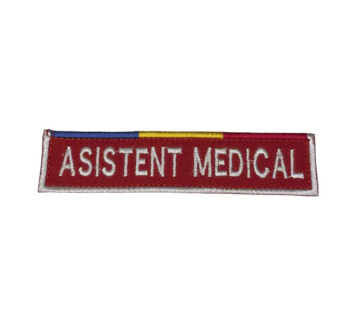 SMURD Tricolor Medical Assistant Patch