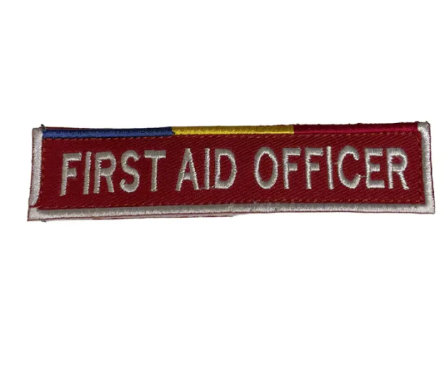 SMURD First Aid Officer Tricolor Patch