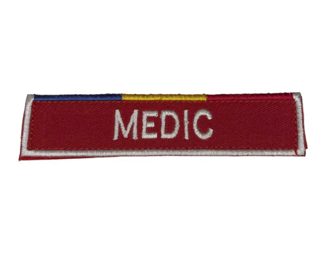 SMURD Tricolor Medic Patch