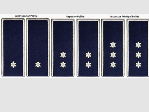 Police Sub-Inspector IGPR Navy Blue Badge