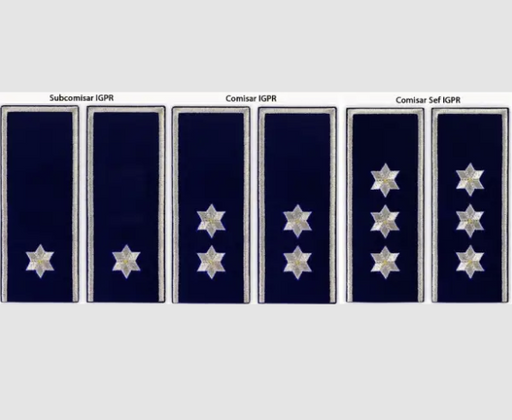 Police Senior Officer Rank Insignia Navy