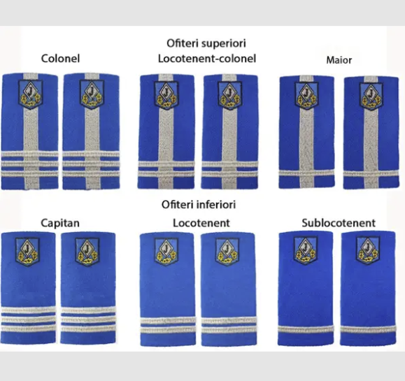 Sublieutenant Rank Insignia Jandarmeria