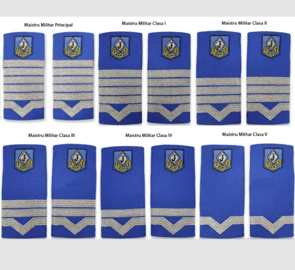 Grade Jandarmeria Maistru Militar Clasa IV Patch