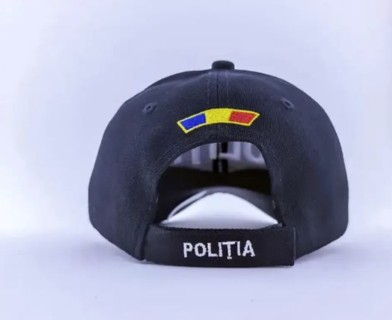Dark Navy Police Cap Adjustable