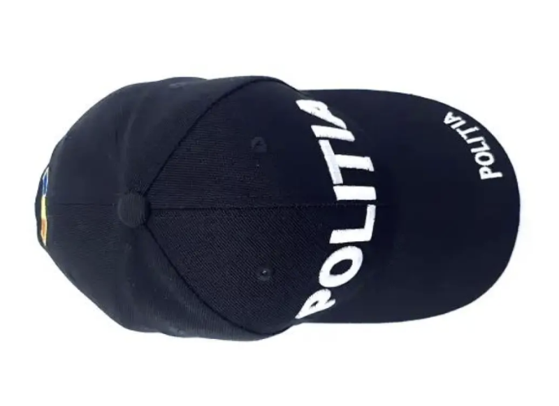 Dark Navy Police Cap Adjustable