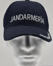 Blue Mesh Cap with 'Jandarmeria' Inscription