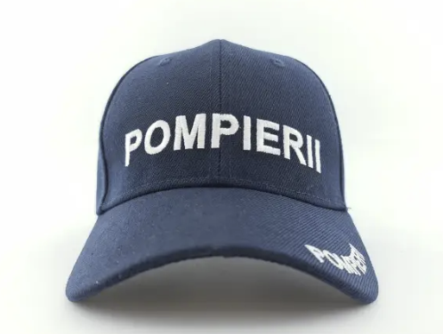 Blue Adjustable Firefighter Cap