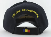 Black Adjustable Cap with Yellow Inscription
