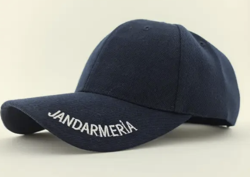 Dark Blue Jandarmeria Cap with Adjustable Size