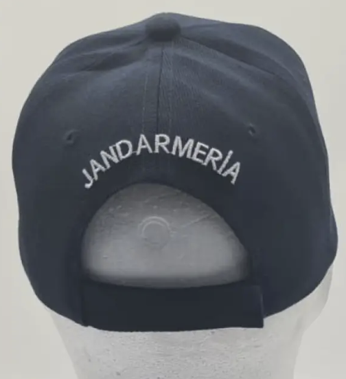 Dark Blue Jandarmeria Cap with Adjustable Size