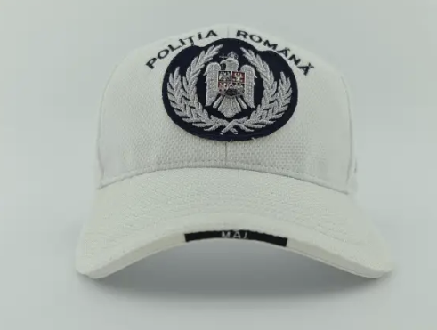 Police Subofficer White Mesh Cap
