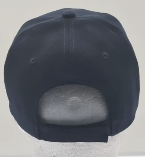 Navy Blue Cap with Velcro Band