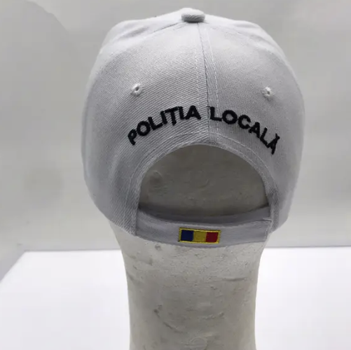 White Adjustable Cap for Local Police