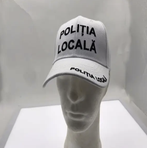 White Adjustable Cap for Local Police