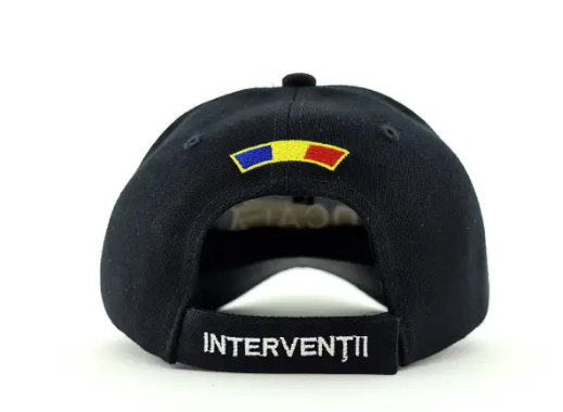 Black Adjustable Local Police Intervention Cap