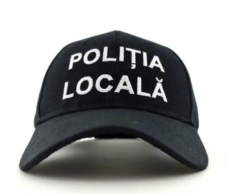 Black Adjustable Local Police Intervention Cap