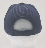 Navy Blue Officer Cap with Mesh Back