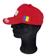 SMURD Red Adjustable Cap with Embroidery