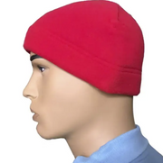 Fleece Beanie Red L