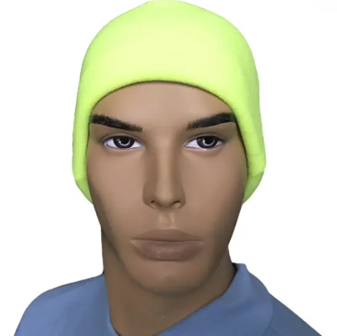 Fleece Hat Lime Green Unisex M