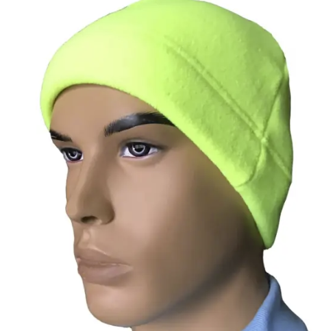 Fleece Hat Lime Green Unisex M