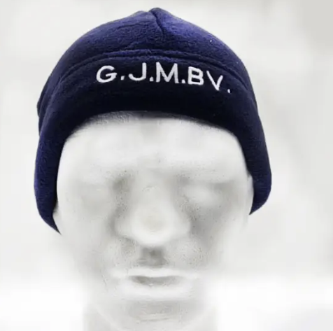 Fleece Beanie Navy Polyster Unisex M