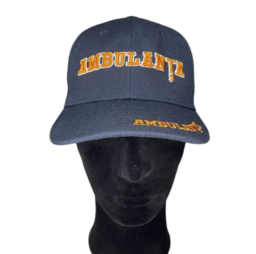 Ambulanta Adjustable Navy Cap with Embroidery