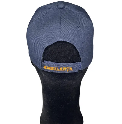 Ambulanta Adjustable Navy Cap with Embroidery