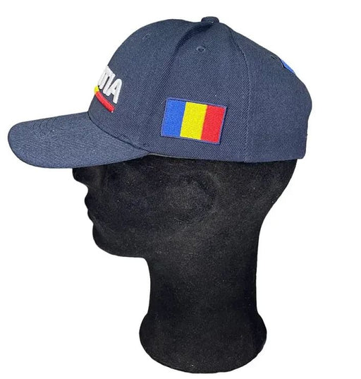Blue Adjustable Police Cap with Tricolor - MP1