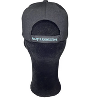 Black Full Animal Police Cap - MP1