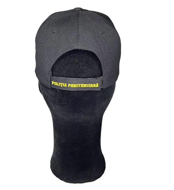Black Adjustable Hat with Penitentiary Police Inscription