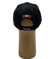 Black Adjustable Police K9 Cap