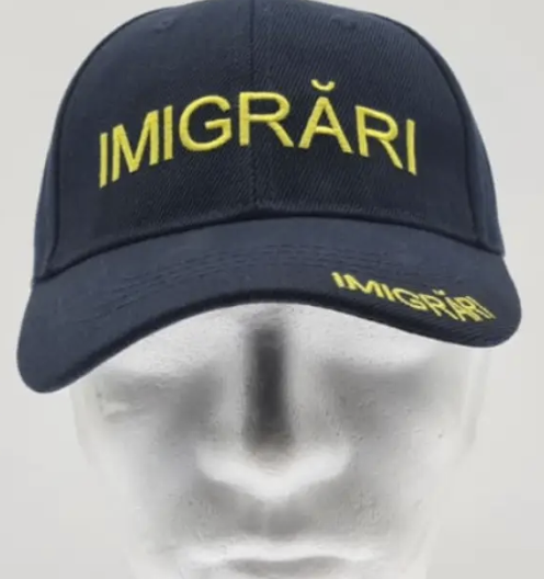 Navy Blue Adjustable Cap with Yellow IMIGRARI Inscription MP2
