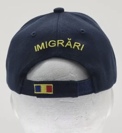 Navy Blue Adjustable Cap with Yellow IMIGRARI Inscription MP2